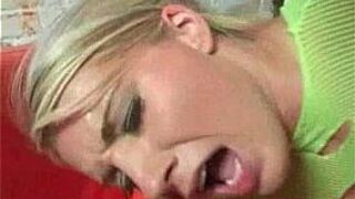 Blonde Sucks And Fucked By Black - porn video
