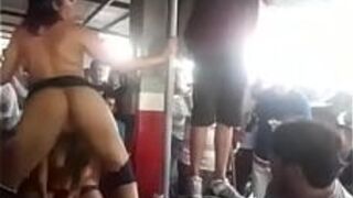 Sex in publium - porn video
