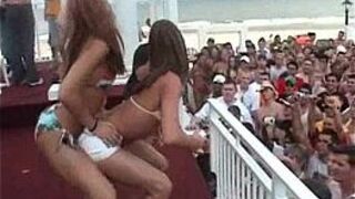 Spring Break Bikini Contest - porn video