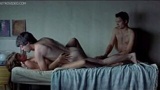 Adriana Ugarte in a MMF threesome - porn video