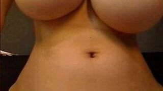 Big Natural Tits Webcam Show - porn video