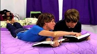 Young men Damien Bellevie and Craig Ashton banging hard - porn video
