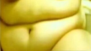 BBW flaunts her jiggy big boobs - porn video