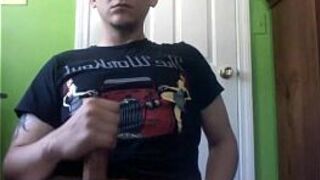 Amateur Huge Dick Masterbating - porn video