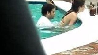 Caught In The Pool - porn video