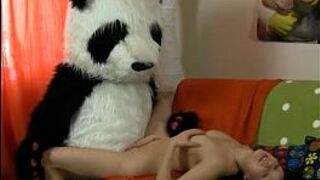 Teen hottie enjoys hardcore strapon sex - porn video